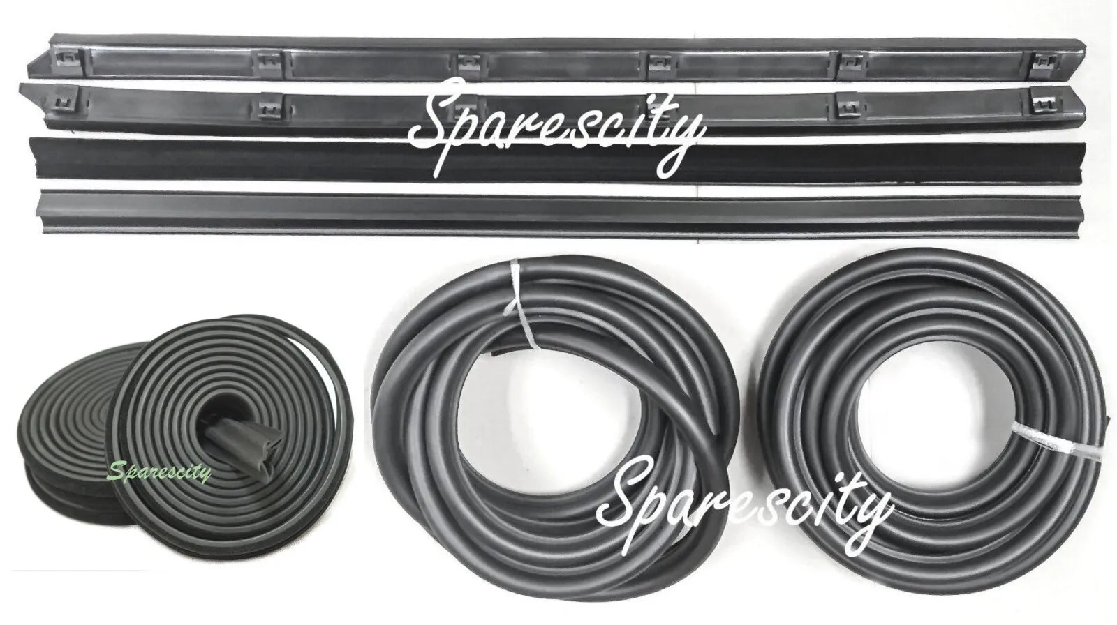 FORD XD XE XF XG XH DOOR BELT STRIP, DOOR SEAL, BAILEY RUBBER- FRONTS ONLY 8pcs