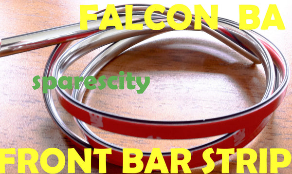 Front Bumper Bar Chrome Strip for Ford BA Falcon Fairmont RHF