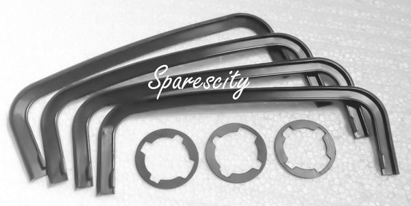 HOLDEN COMMODORE VB VC VH VK VL DOOR HANDLE GASKET and LOCK SEAL set of 7 NEW
