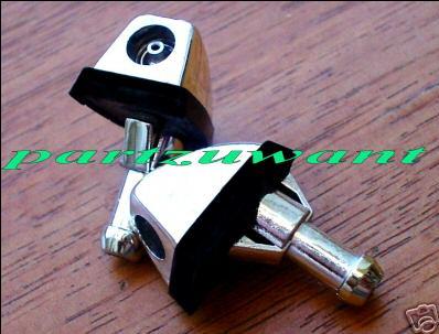 HOLDEN FORD WASHER JET OLD STYLE CHROME NOZZLE 4 piece