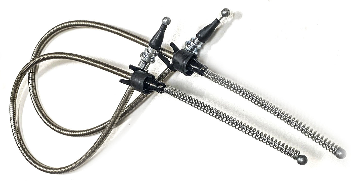 Hand Brake Cable Pair Holden HQ HJ HX HZ WB Rear Drum Ute/VAN, suits 1 tonner