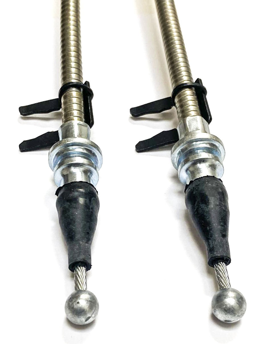 Hand Brake Cable Pair Holden HQ HJ HX HZ WB Rear Drum Ute/VAN, suits 1 tonner