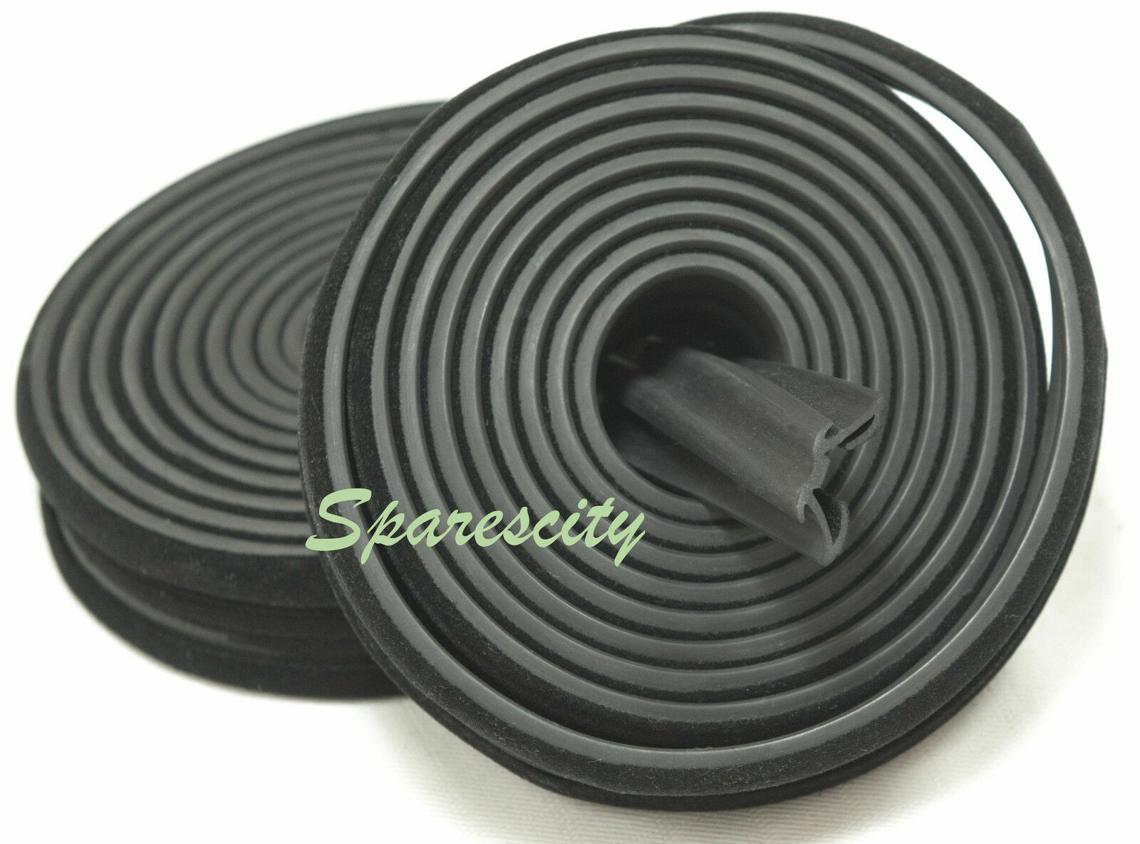 FORD BAILEY CHANNEL XD XE XF XG XH ZJ ZK ZL DOOR GLASS FLOCKING RUBBER FRONT 2