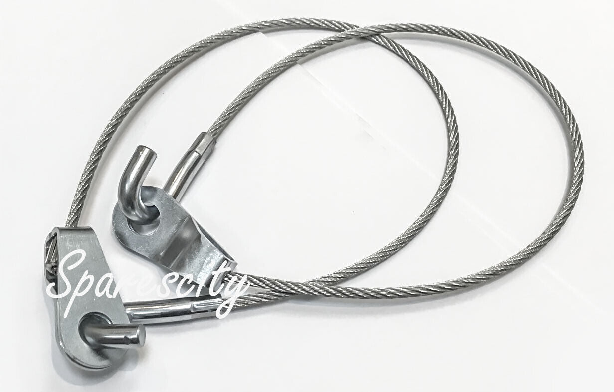 Tailgate Limiting Limiter Cable Pair for Holden HJ HX HZ WB Ute & Van