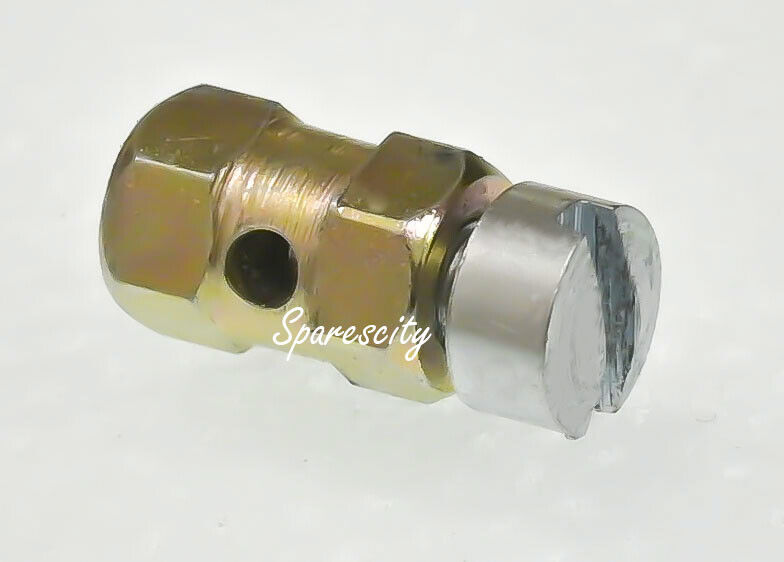 Holden brass stop clamp Hex for hood bonnet cable release