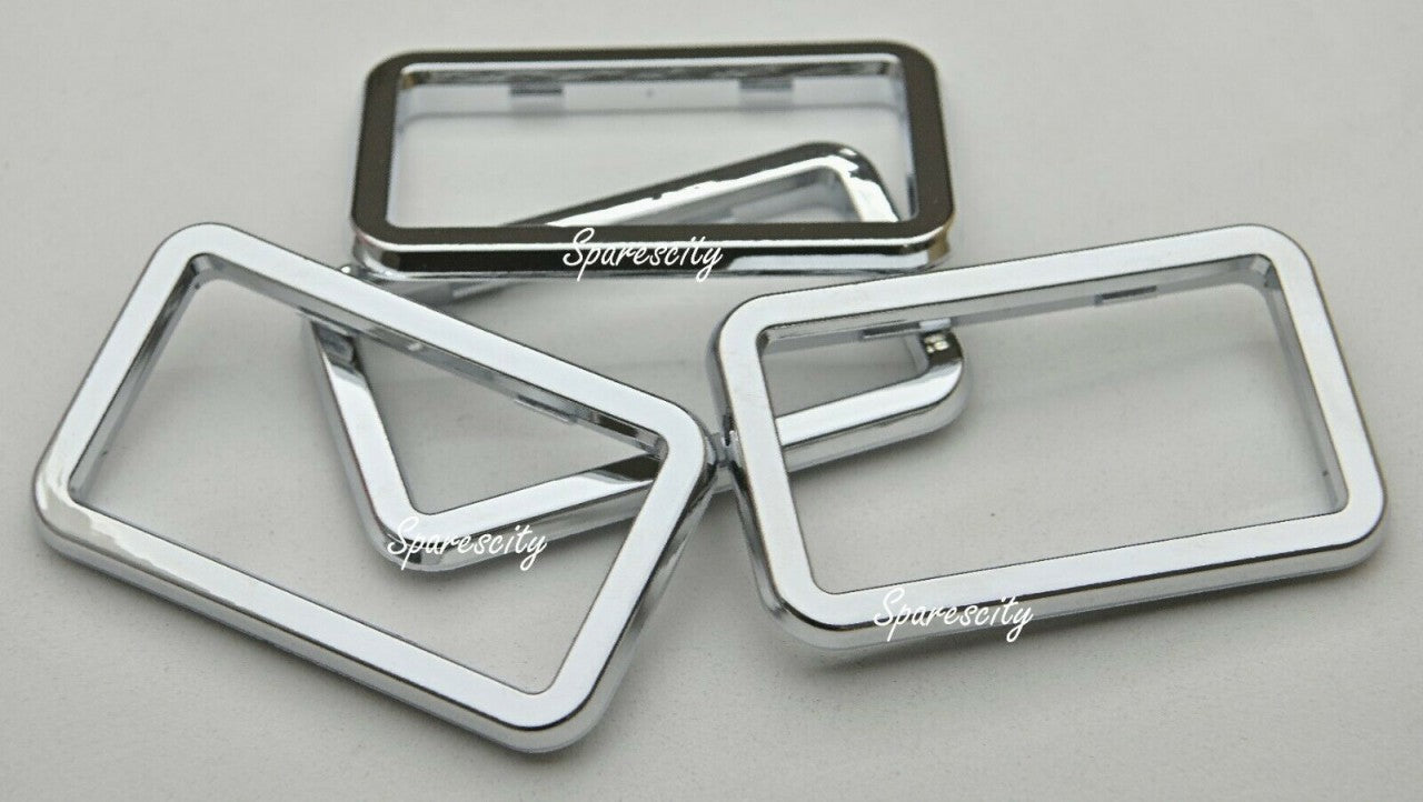 COMMODORE VB VC VH VK VL CHROME DOOR HANDLE INNER SURROUND CHROME set