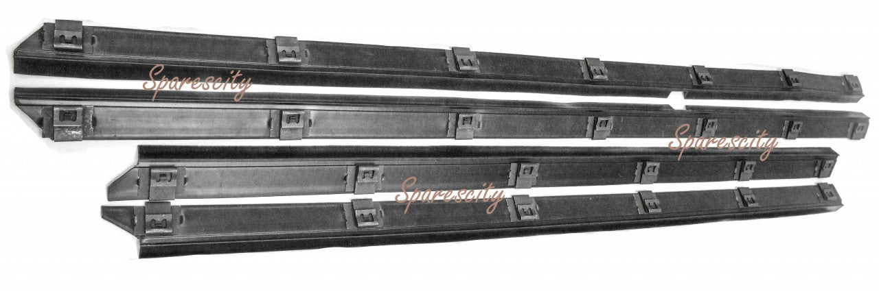 FORD DOOR BELT FRONT & REAR OUTER XD XE XF ZJ ZK ZL SET OF 4 NEW