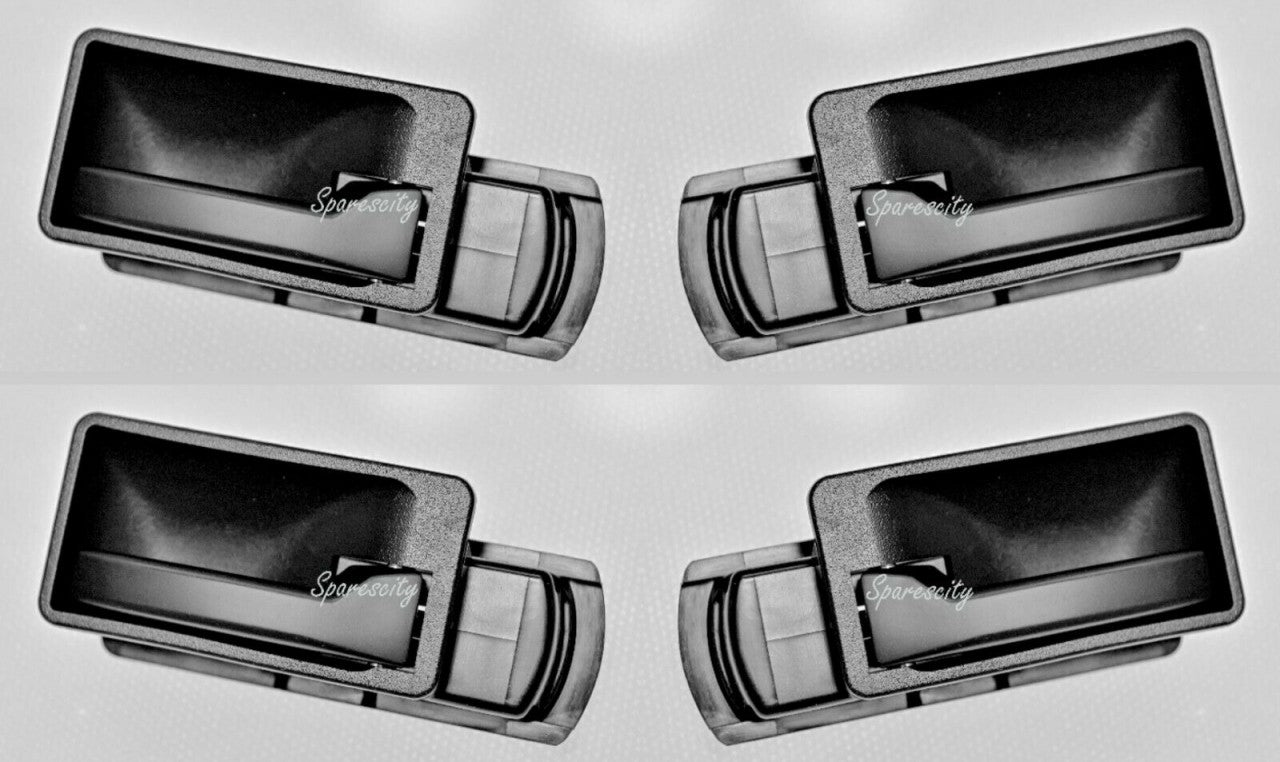 Holden VB VC VH VK VL Commodore INNER BLACK DOOR HANDLE set of 4 BRAND NEW!